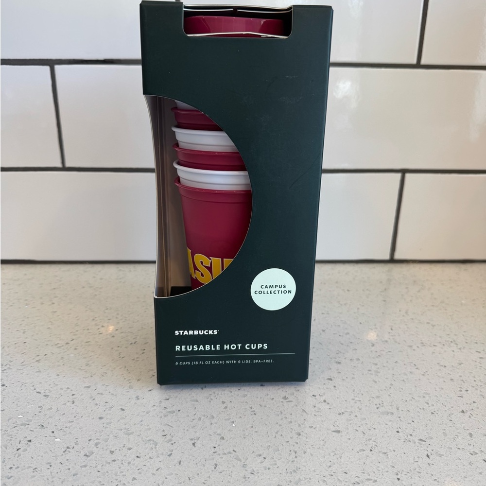 Starbucks Campus Collection ASU Reusable Hot Cups -